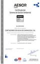 Certificado14001 CONTAZARA