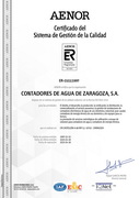 Certificado9001 Contazara