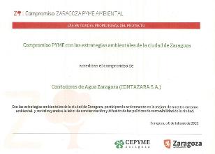 Compromiso Zaragoza PYME Ambiental